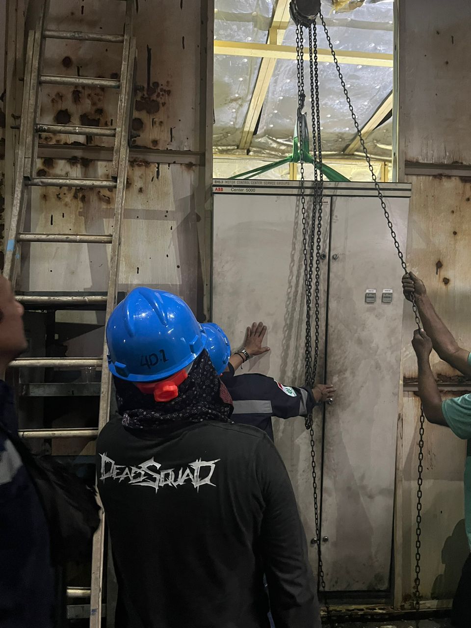 Refurbish Electrical Room for 1unit QC at OJA Jakarta Port